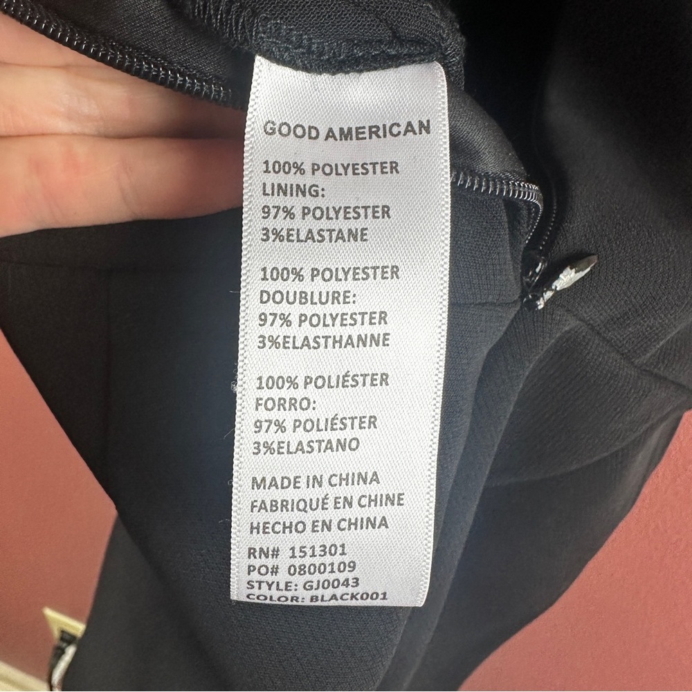 Good American Women's Luxe Suiting Column Jumpsuit size 1 or size Small - Picture 11 of 12